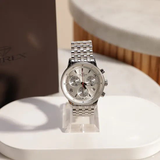Murex MUC649-SS-1 Silver Men's Watch | Wonderfully Vibrant Flower