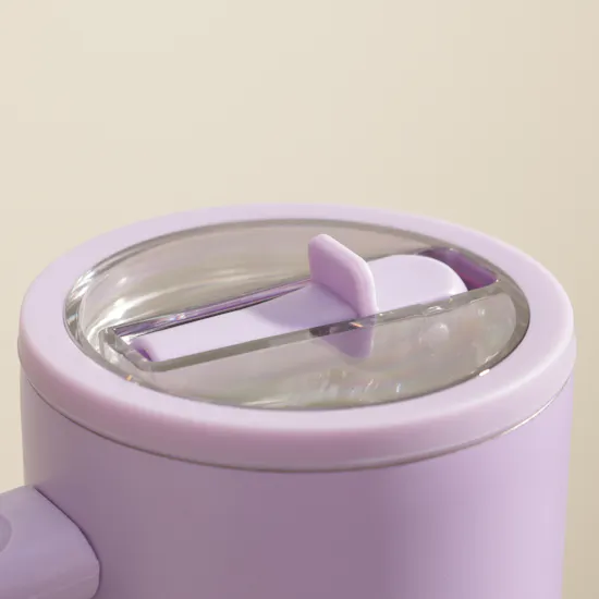 Glossy Touch Purple Water Bottle