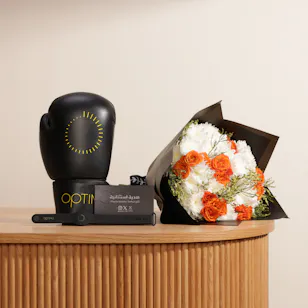 Optimo Membership for 12 months & Original Gloves | Flowers