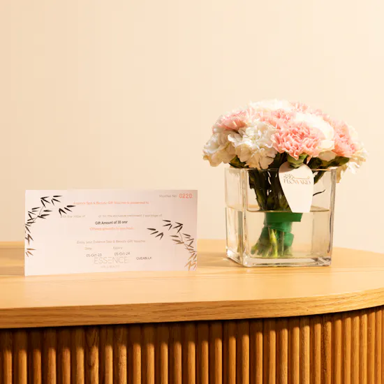 Essence Spa 30 OMR Voucher | Pink Carnation