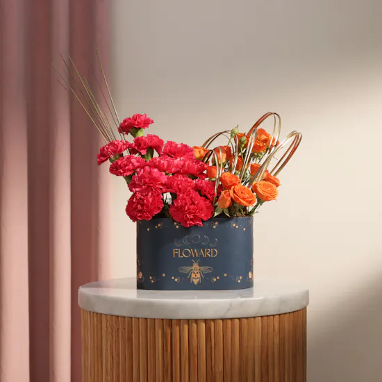 Sunset Flowers Box