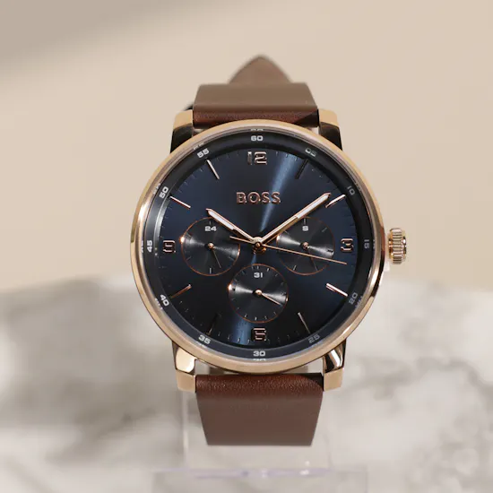 Hugo Boss Contender Brown Men's Watch