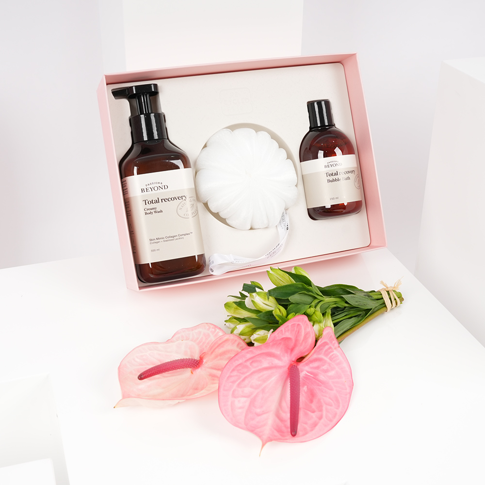 مجموعة بيوند توتال ريكوفري للجسم من ذا فيس شوب | وردي فاتح