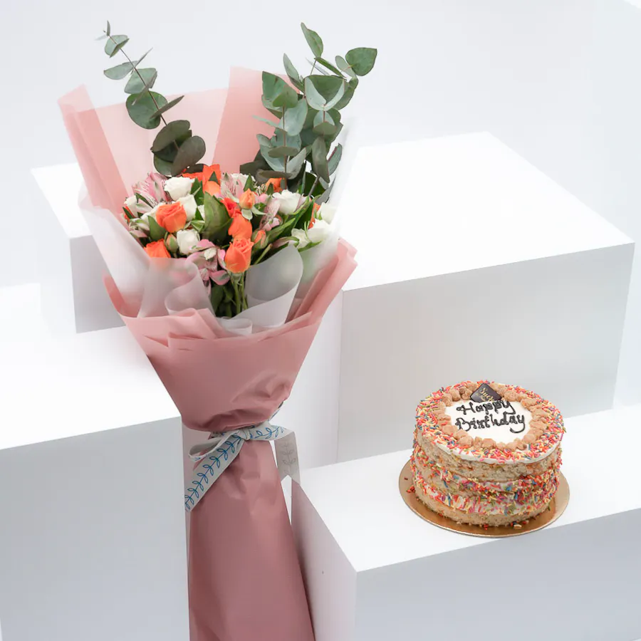 Sucre De Nada Vanilla Birthday Cake | Joy Bouquet 2