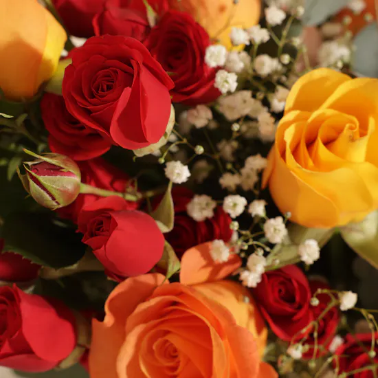 Sunlit Horizon Flower Vase