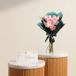 Voco Spa Gift Voucher for Men | Dozen Revival Rose Bouquet