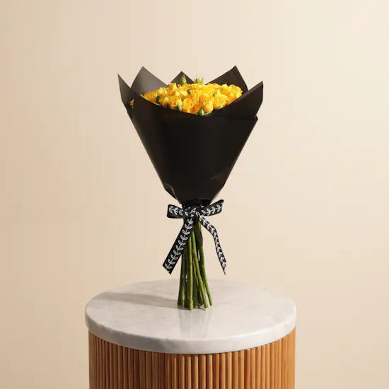 Bright Blooms Bouquet | 18 Baby Roses