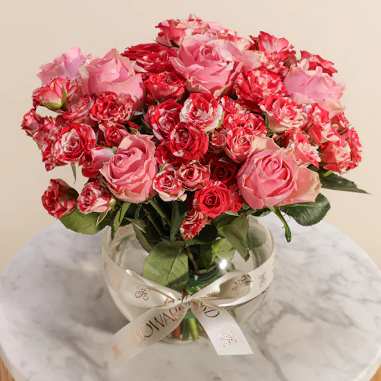 Mother Radiant Roses Vase