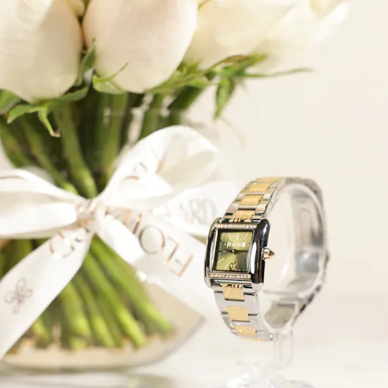 Just Cavalli Silver and Gold Women’s Watch | New Start Flowers