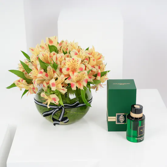 Saad Bashamakh 1\4 Tolah Dehn Mokhalt | Alstroemeria