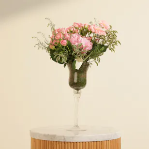 Peach Sky Flower Vase