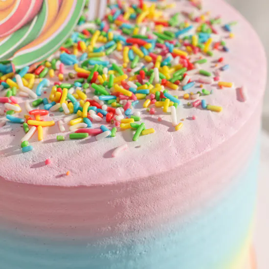 December Cake Colorful Eid Joy Cake | Graceful Flowers