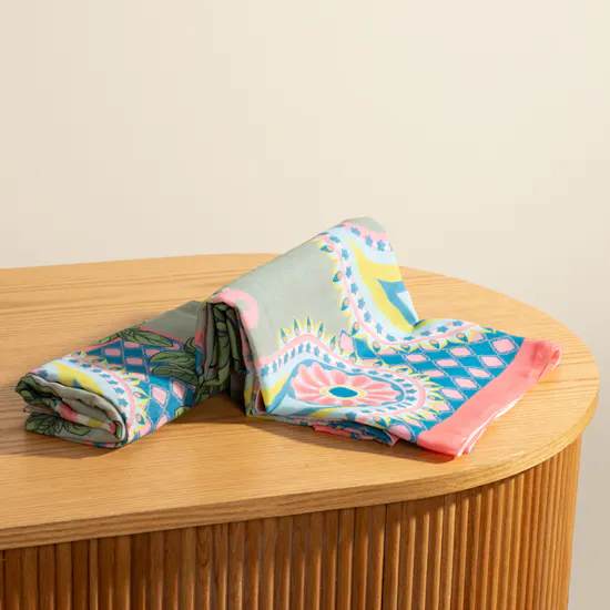 Floward Green Omani Raihan Fabric Set