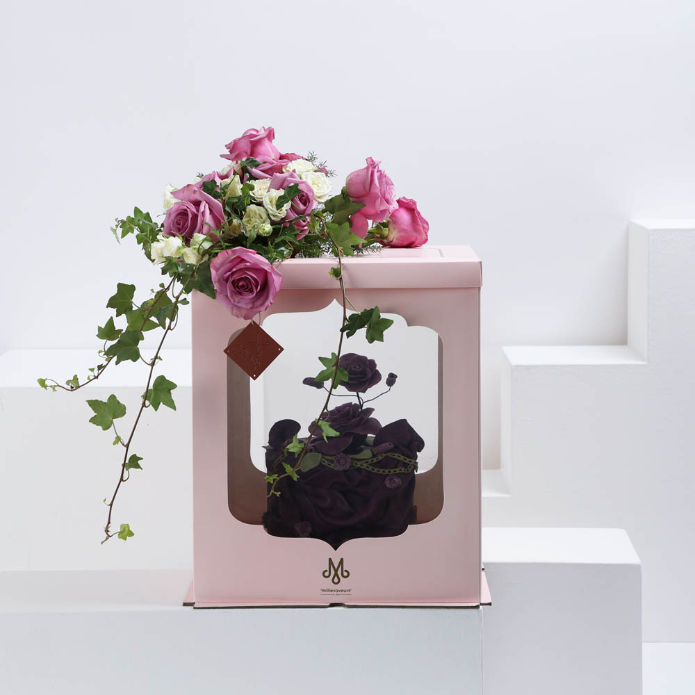 Rosy Cake from Millesaveurs