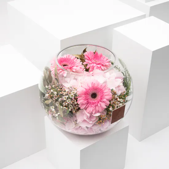 Delightful Spring | Glass Vase