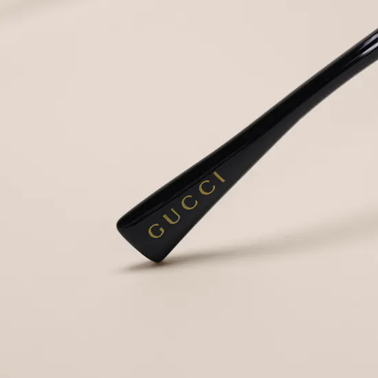 Gucci Square Black Women's Sunglasses