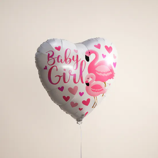 Baby Girl Balloons Set | 5 Balloons
