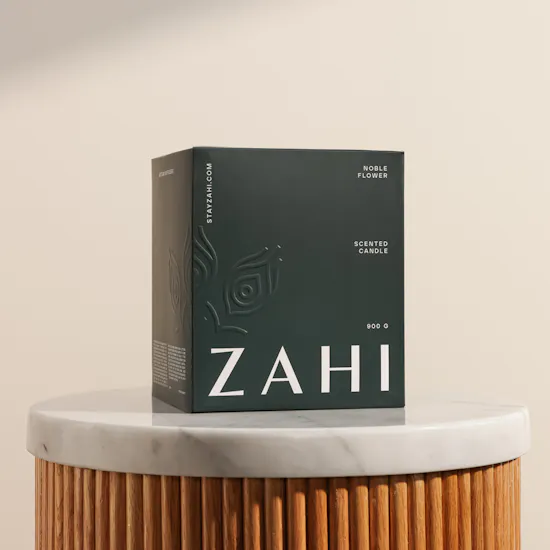 Zahi Noble Flower Candle | 900 g