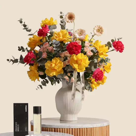 عطر بروفانس بريز للجنسين من مبخر | مزهرية زهور جذابة
