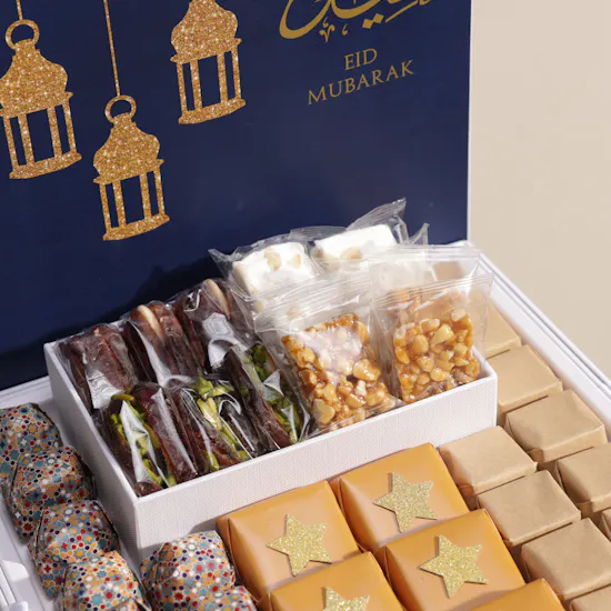 Le Chocolatier Dubai Eid Mubarak Sweets and Chocolate Box