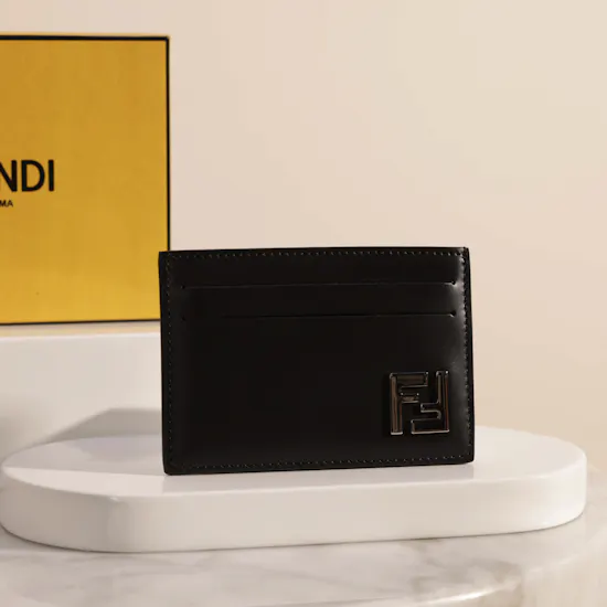Fendi FF Squared Slim Card Holder