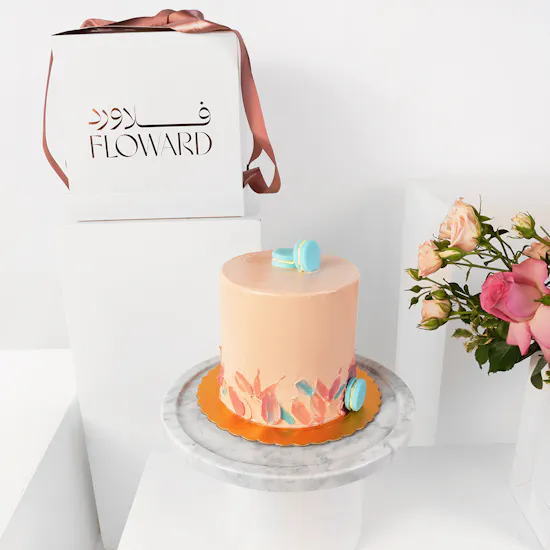 Floward Get Well Soon Cake | Rose Bouquet