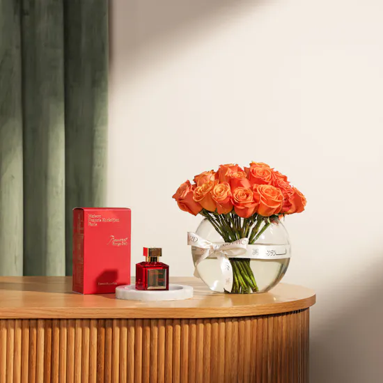 Maison Francis Kurkdjian Baccarat Rouge | Roses Vase
