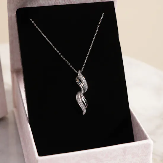Fontenay Paris Silver with Zirconia Women's Necklace