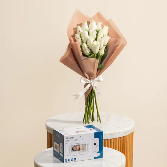 Hedeya Alcatel Baby Monitor | Loving Flowers Bouquet