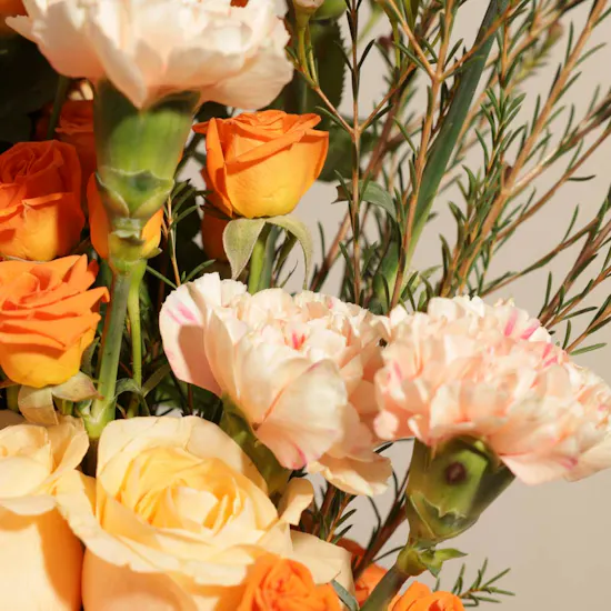 Sunset | Square Vase