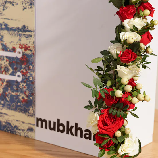 Mubkhar Housewarming Gift Box | Baby Roses