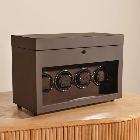 Heisse & Söhne Vancouver 4 Brown Watch Winder