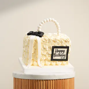 Floward Happy Birthday Bag Shape Cake