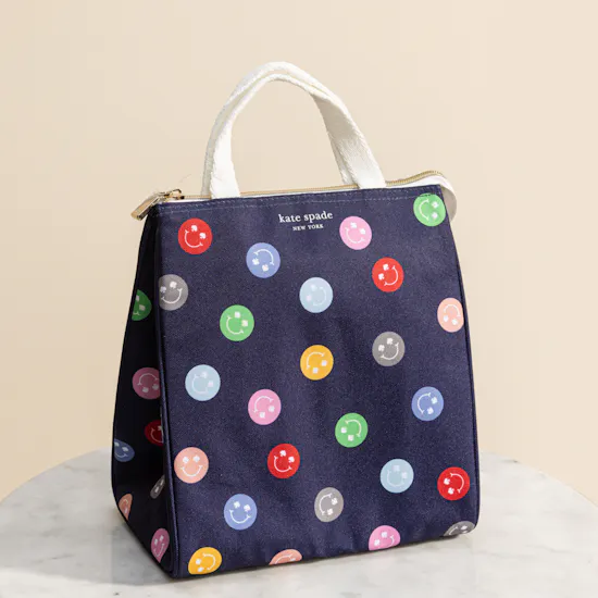 Kate Spade Cute Smile Lunch Bag and Flask Set