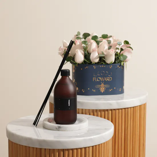Mubkhar Nordic Frost Reed Diffuser | Soft Flowers