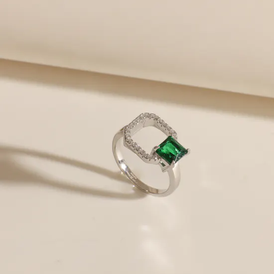 Floward Celestial Emerald Jewelry Set