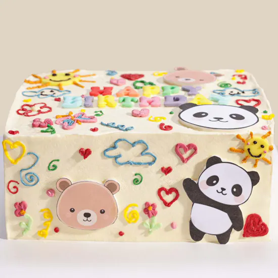 Floward Fun World Birthday Cake