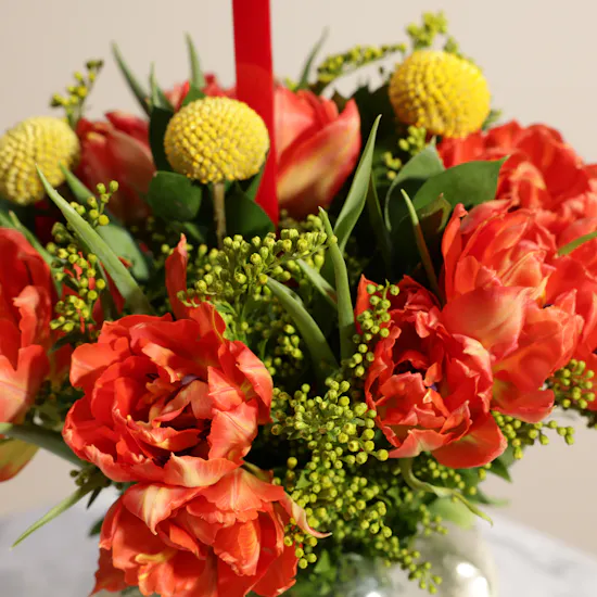 More Chocolate Sugar Free Small Cake | Romance Flower Vase