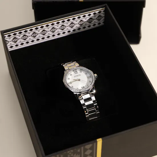 Zyros Classic Silver Women's Watch