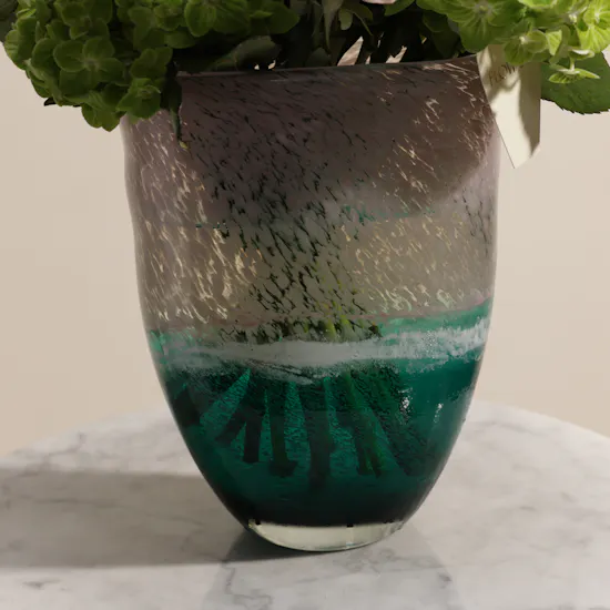 Shinny Pure Flower Vase