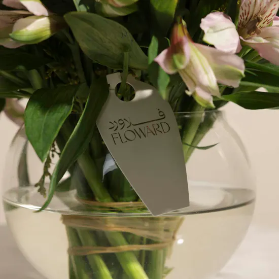 Floward Chocolates Mix Flavors | Alstroemeria Vase