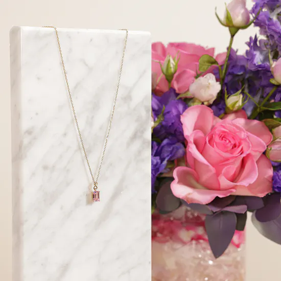Midad October Necklace | Bright Flowers