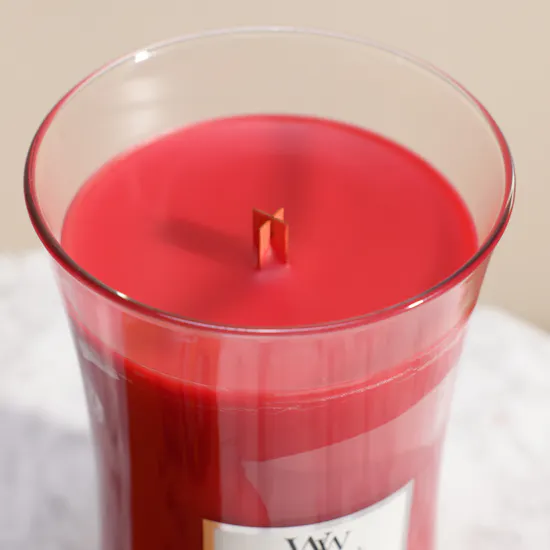 WoodWick Crimson Berries Large Hourglass Candle | 609 gm
