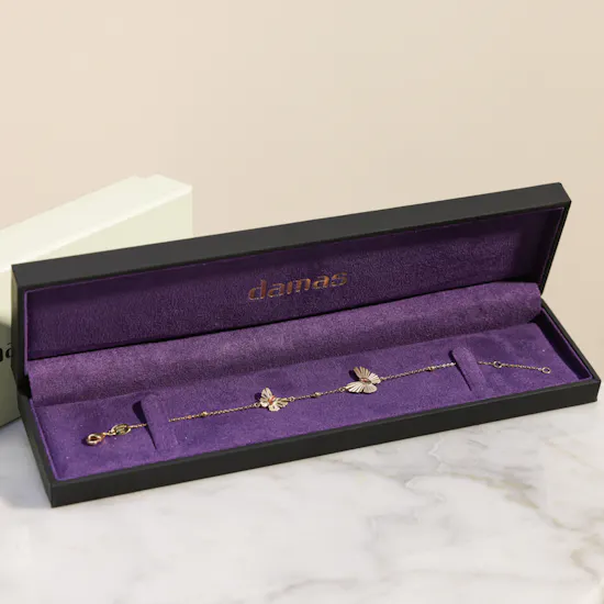 Damas Farfasha Sunkiss Two Butterfly Bracelet