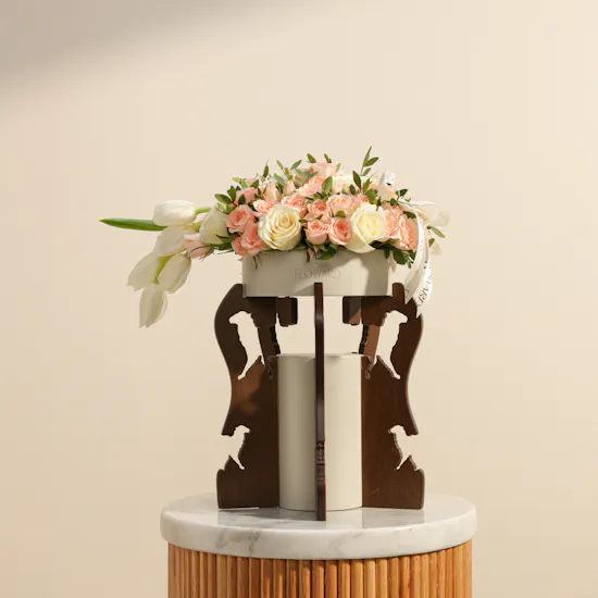 Eid Al Adha Sheep Floral Stand