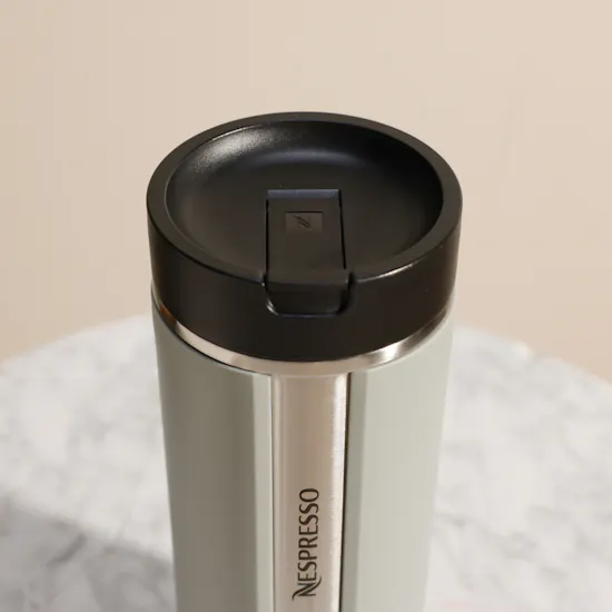 Nespresso Large Smokey Blue Travel Mug