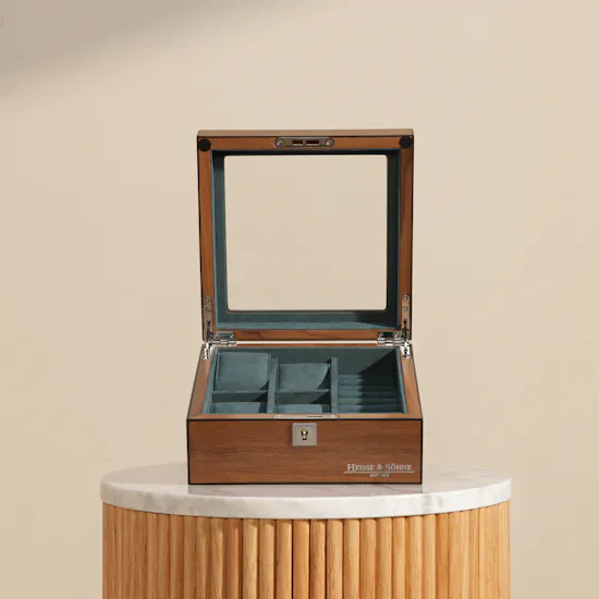 Heisse & Söhne Borneaux 4+ Walnut Watch Box