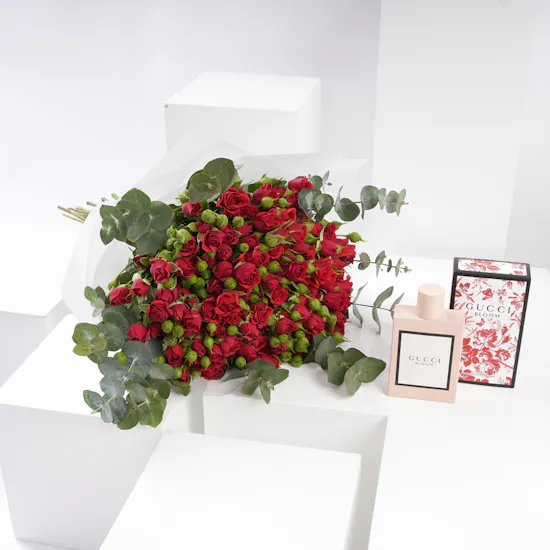 Gucci Bloom Gocce di Fiori EDP 100ml | Lavish Red Roses