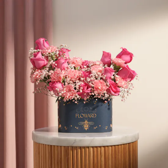 Pink Joy Flower Box