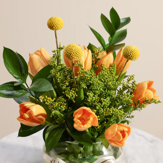 Sunrise Flowers Vase
